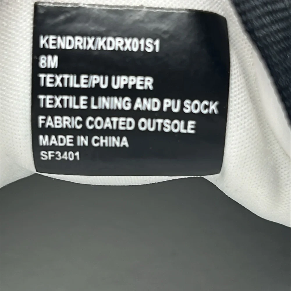 Steve Madden Kendrix Black White Lace-Up Sneakers Women’s Sz 8 NWT Store Display - Picture 11 of 12